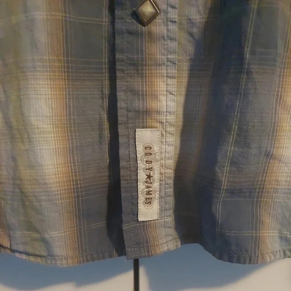 Cody James Western Wear pearl Snap Plaid Button Down Shirt Medium - Picture 3 of 3